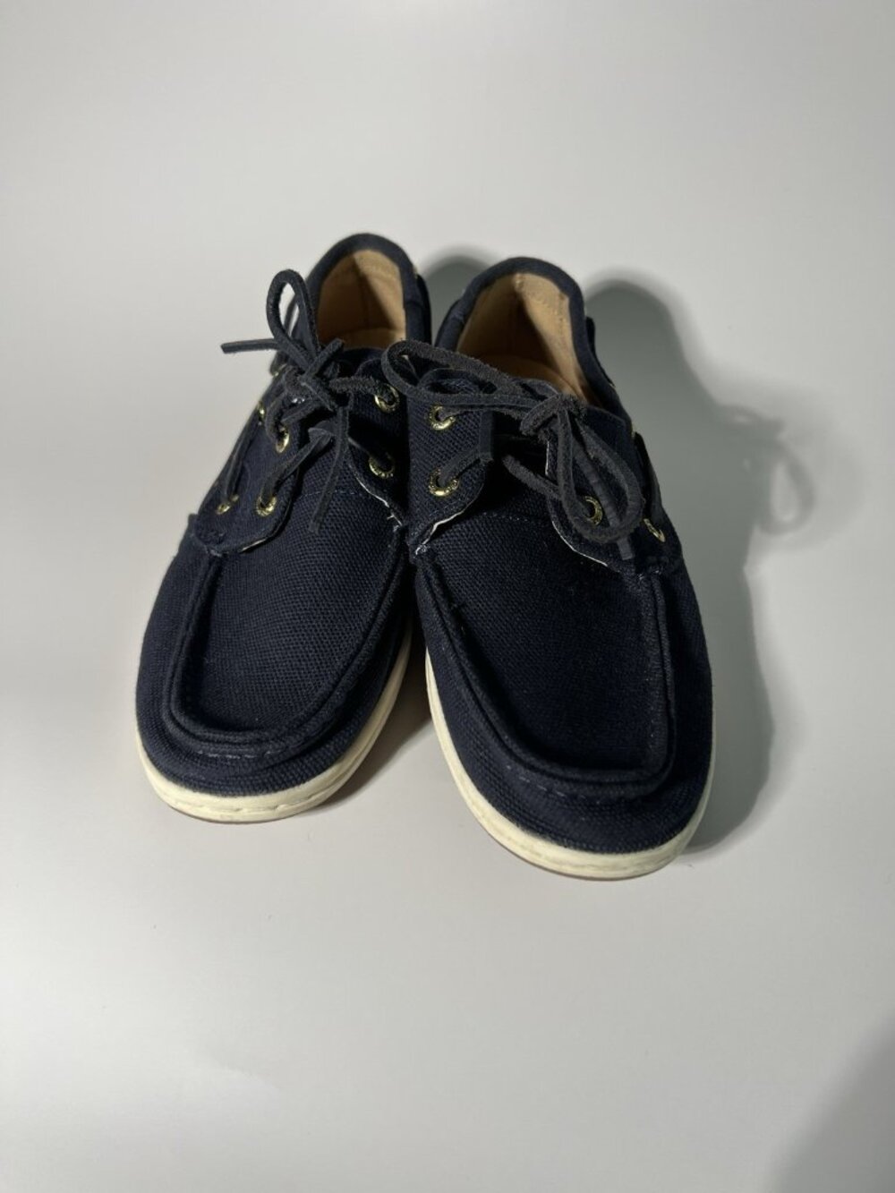Sperry Koifish Boat Shoes Blue Canvas Women’s Size 8 - Picture 8 of 12